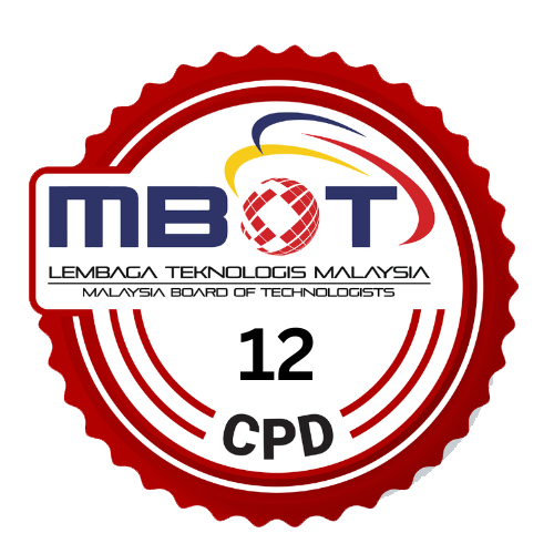 Malaysia Board of Technologists 12 CPD hours